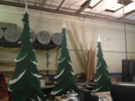 One 10ft and two 12ft trees for Elf